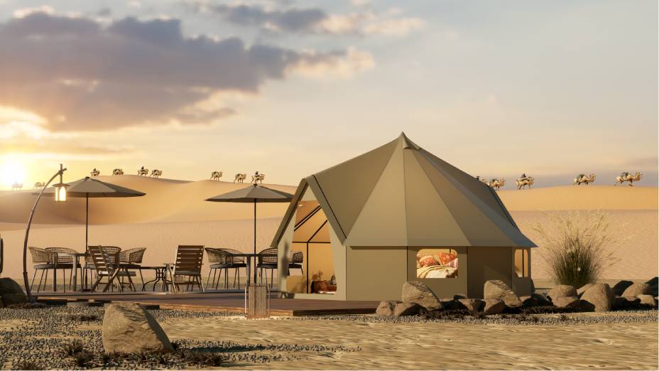 若羌县露营酒店帐篷厂家